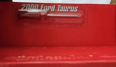 #31712 Ertl American Muscle #2 Edelbrock Ford Taurus Die Cast Model Kit ~ 1/24