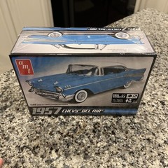 AMT 1957 Chevy Bel Air Model Kit Car Scale 1:25 Kit # AMT638M/12 Factory Sealed