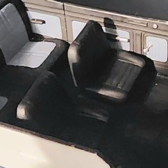 1/25 Scale Resin 60’s Muscle Car Bucket Seats