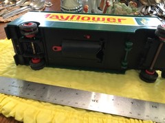 Mayflower plastic truck/trailer used missing ft tires