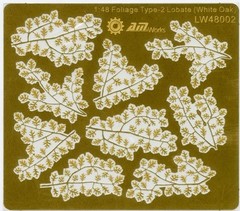 Alliance Model Works 1:48 Scale Foliage Type-2 Lobate (White Oak) LW48002*