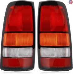 Tail lights Assembly Compatible with 1999-2002 Chevy Silverado 1500 2500 3500