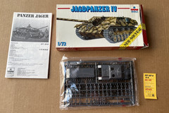 WWII ESCI 1:72 Jagdpanzer IV German Tank Open Box, Sealed Model Kit# 8319