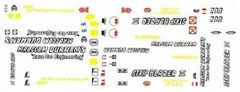 Fred Cady 450 Strip Blazer 65 Chevelle Malcolm Durham 1/25 Drag decal