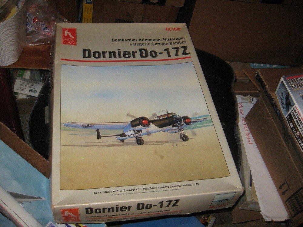 Dornier Do-17Z bomber by Hobby Craft in 1/48 scale – replacement decals