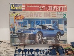 Revell 1/25 – BALDWIN MOTION 427 CORVETTE – Model Kit – 7427 – New In Box – 1991