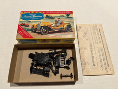 Build Two Precision Miniatures Ideal Toys ANTIQUE CARS 1914 Stutz Bearcat Model