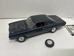 1/25-1/24 1969 DODGE SUPERBEE BLACK PARTIALLY BUILT PARTS MODEL CAR KIT