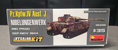 MINIART 35339 1/35 Scale Pz.Kpfw.Iv Ausf.J Nibelungenwerk.Mid Prod.Sep-Nov 1944
