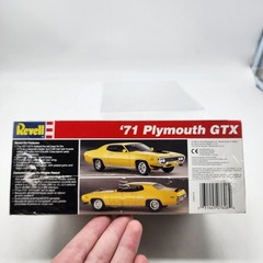 UH Vintage Revell ‘71 Plymouth GTX Model Kit Brand New Sealed **Read Description