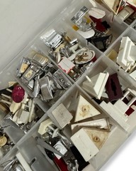 Huge Lot AMT Model Car Trophy Parts 1950s-70s 50+ Car Toppers 100s Pieces