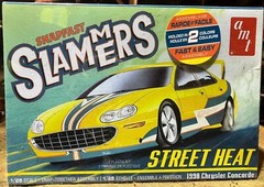 1998 Chrysler Concord Street Heat Slamers AMT Snap fast 1/25 Model Kit
