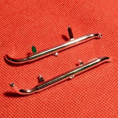 Side Pipes 1977 GMC Van 1:25 scale model car part Revell