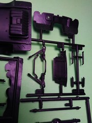 1967 Ford Mustang GT 350 1/25 AMT Caroll Shelby Frame Chassis Axle Rear End