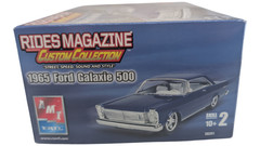 AMT Ertl 1965 Ford Galaxie 500 Rides Magazine 1:25 Model Kit 38261 Open Box