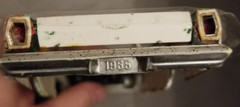 Original Vtg, AMT 1965 Ford Galaxie 500XL Hardtop 3 in 1 kit #6125 -Body & Parts