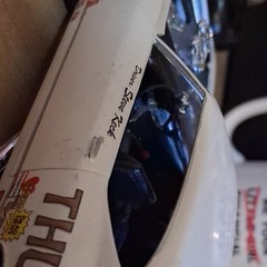 Chevrolet Chevelle White Dragster Diecast Drag Racing Car Model