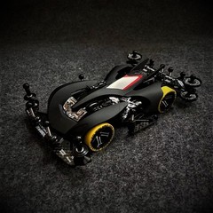 TAMIYA 4WD FMA Chassis Front Motor Speed Viper 9 Colors Matte Black Custom Car