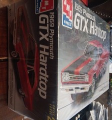 1969 Plymouth GTX Hardtop 1/25 AMT Ertl MODEL KIT #6111 new sealed