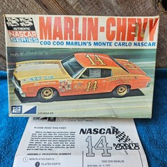 MPC Coo Coo Marlin Monte Carlo NASCAR Stock Car 1/25 Model Kit Unassembled