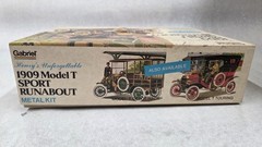 1909 FORD MODEL SPORT RUNABOUT METAL MODEL KIT – GABRIEL – 1/20