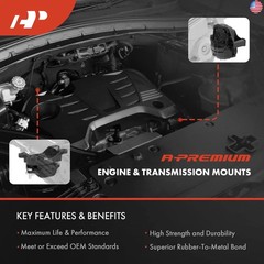 Set of 4 Engine Motor Mount and Transmission Mount and Torque Strut
