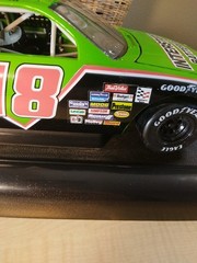 VTG Dale Jarrett #18 1:24 Interstate Batteries Chevrolet Lumina NASCAR W/Stand