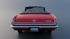 3d Printed 1/25 1965 Plymouth Valiant Convertable Model Kit