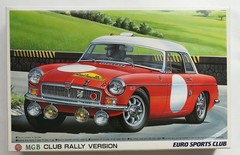 AOSHIMA 1/24 MG-B Club Rally version #01537 scale model kit