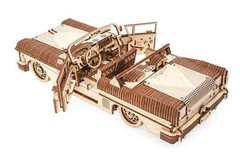 UGEARS Dream Cabriolet VM-05 – Wooden 3D Working Model for Adults and Teens