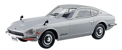 Aoshima 1/32 The Snap Kit Series Nissan S30 Fairlady Z Silver Plastic Model 13-D