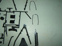 REVELL TRIUMPH TIGER 100 1/8 SCALE MOTORCYCLE KIT # H-1231 ISSUE DATE 1964.