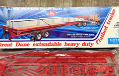 Model Semi Kit Great Dane Extendable Heavy Duty Flatbed Trailer Used