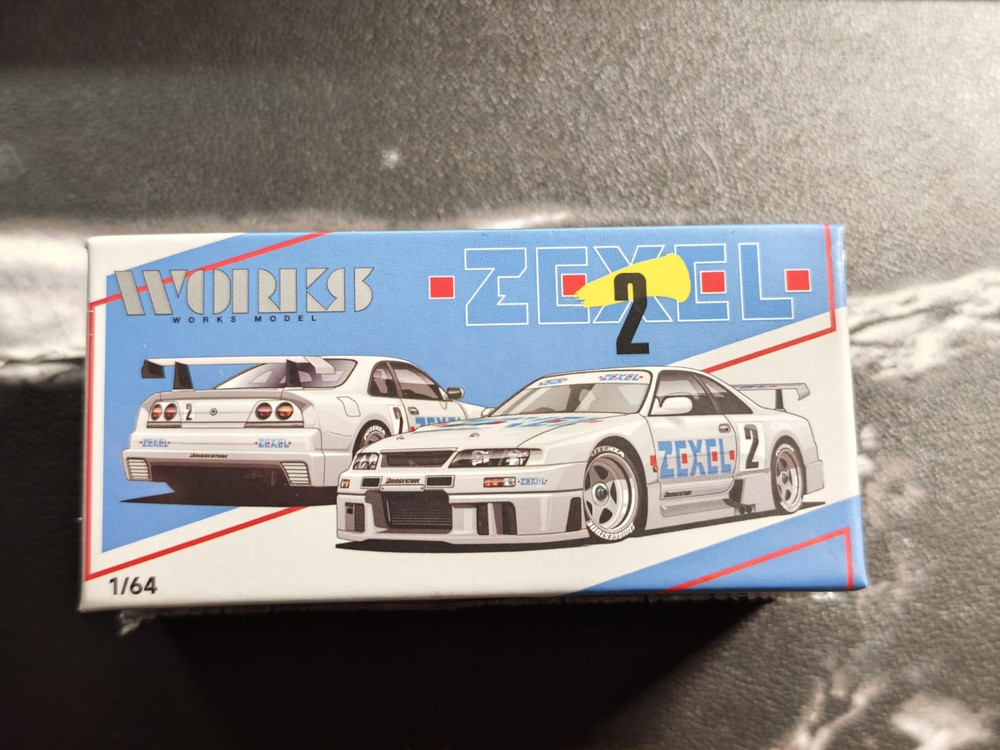 Works Model W64-0013 1/64 R33 JGTC 1995 ZEXEL#2 2026 The Model Car Show Malaysia