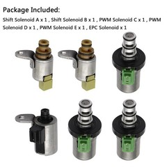Secosautoparts 4F27E Transmission Solenoid Kit Fit For Mazda 2 3 5 6 Cx-7 Mpv