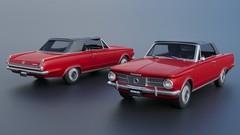3d Printed 1/25 1965 Plymouth Valiant Convertable Model Kit