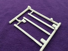 1991 Chevy S-10 Lowrider BOX / BED CROSSMEMBERS from Revell 1:25 Model Kit