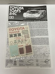 Tamiya 1/24 Toyota Toms 84C, Le Mans, Reissue with Cartograf decals