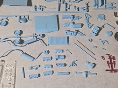 RARE ORG 1/25 AMT ’59 EL CAMINO CUSTOMIZING KIT STEERABLE WHEELS COMPLETE 60s