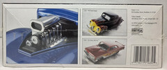 Testors ’41 Willys Coupe/Gasser 1:24 Metal Model Car Kit #7163 Painted NEW SEALE