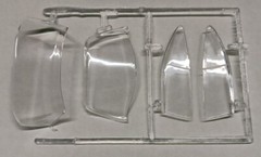 1970 Dodge Coronet Super Bee 1/25 MPC Glass Windshield Door Back Clear Plastic