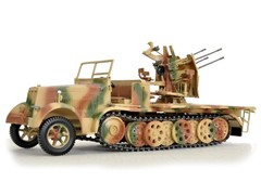 SdKfz 7/1 20mm FLAKVIERLING 38 Wespe Models 1:48 military resin ready built48135