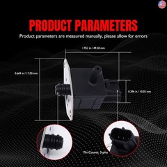 FPS7 Fuel Injection Pressure Regulator Sensor 3R3E-9F972-AA Compatible with