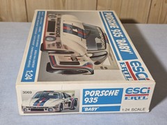Vintage 1/24 ESCi ERTL PORSCHE 935 ‘BABY’ MODEL KIT FACTORY SEALED INSIDE 1992