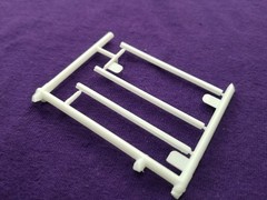 1991 Chevy S-10 Lowrider BOX / BED CROSSMEMBERS from Revell 1:25 Model Kit