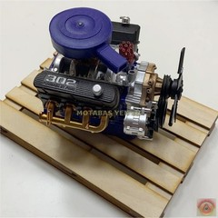1:8-1:24 Scale Ford 302, 3D Resin Printed Kit with Ford C4 Automatic Trans
