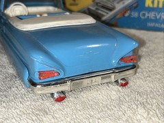 VERY RARE!! Vintage SMP 1958 Chevrolet Impala CONVERTIBLE Model Car Kit. NICE!!