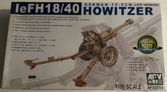 AFV 35089 German HOWITZER 10.5 CM (Late Version) leFH18/40 1/35