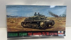 Vintage Esci Italian 75mm Fiat-Ansaldo 75/18 M13/40 Tank 1/72 Sealed – #8031