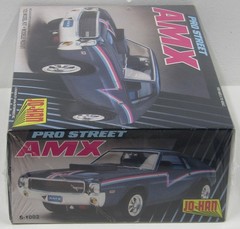 Vintage Jo-Han ~ 1969 Pro Street AMX ~ 1/25th Scale Plastic Model Kit #S-1002